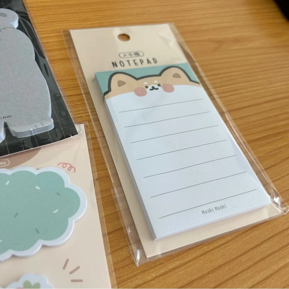 Set of 4 - Japanese Stationary Notepad Set